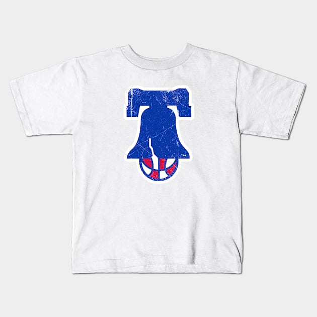 Liberty Ball - White Kids T-Shirt by KFig21